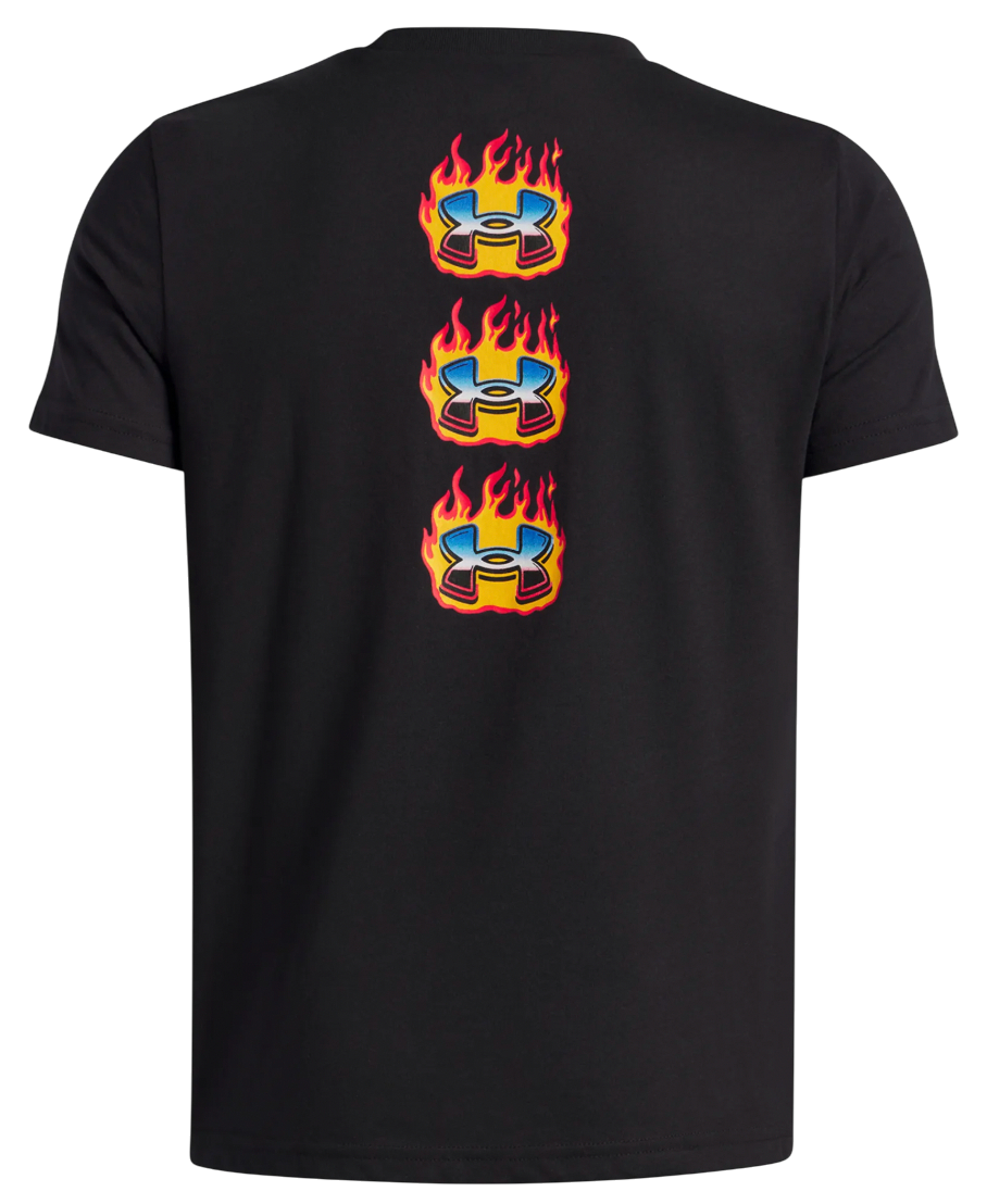 T-shirt Under Armour Flame Short Sleeve T-Shirt Svart | 6005059-001, 1