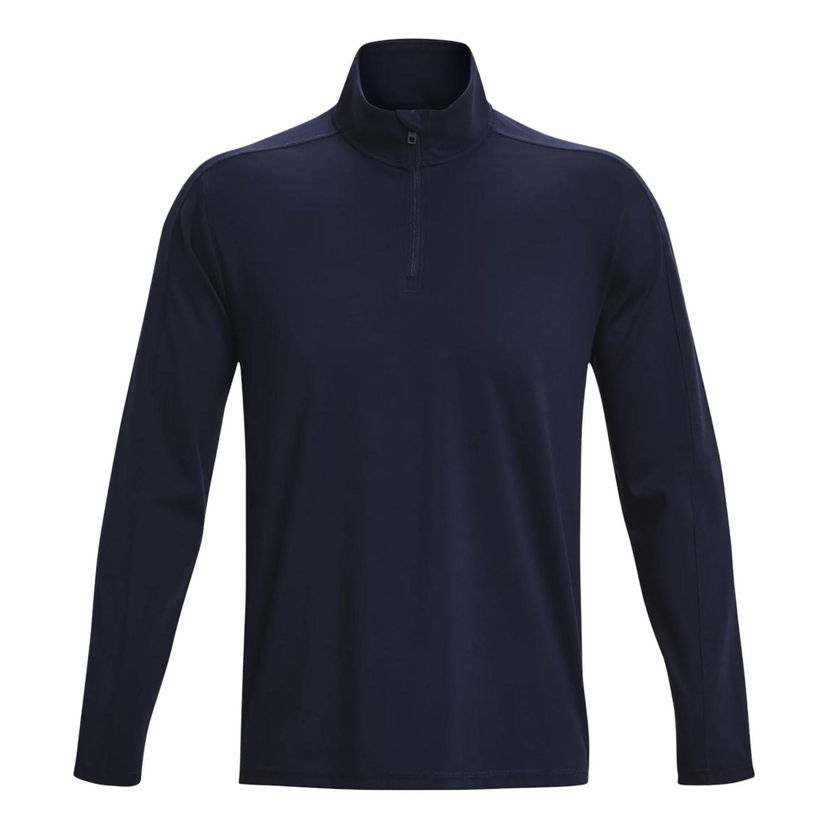 Sweater Under Armour Meridian Quarter Zip Long Sleeve Top Mörkblå | 1379673-410
