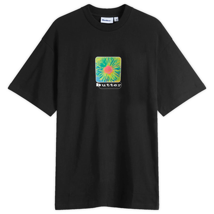 T-shirt Butter Goods Daisy Graphic Tee Svart | BG252115-BLK