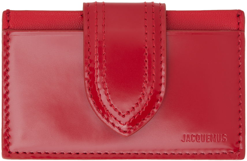 Plånbok Jacquemus Le Chouchou 'Le Porte Carte Bambino' Card Holder Röd | 23H233SL122-3128, 0