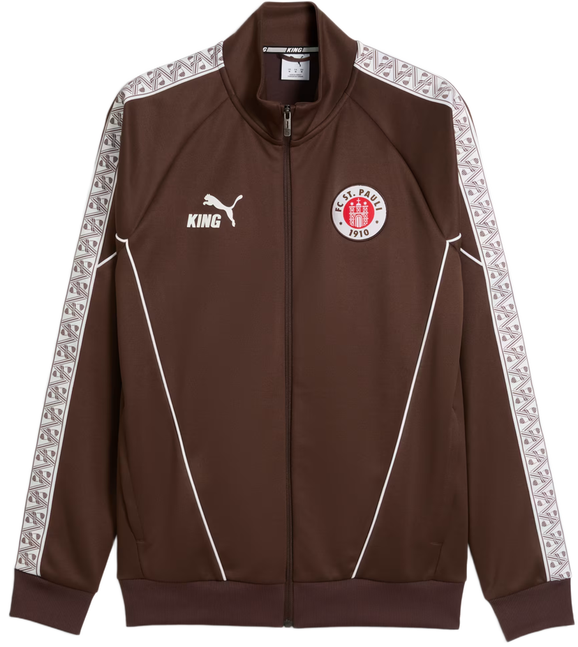 Jacka Puma FC St. Pauli King Anthem Jacket Brun | 783603-01