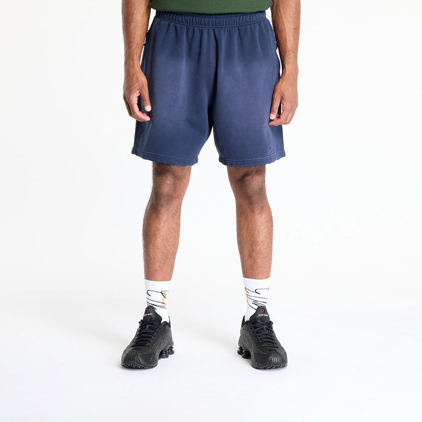 Shorts Nike Solo Swoosh French Terry Shorts Mörkblå | IB8955-451