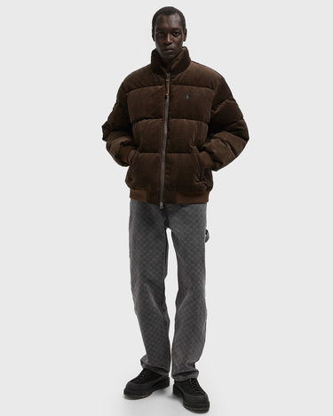 Pufferjacka Polo by Ralph Lauren Corduroy Puffer Bomber Jacket Brun | 710967785001, 2