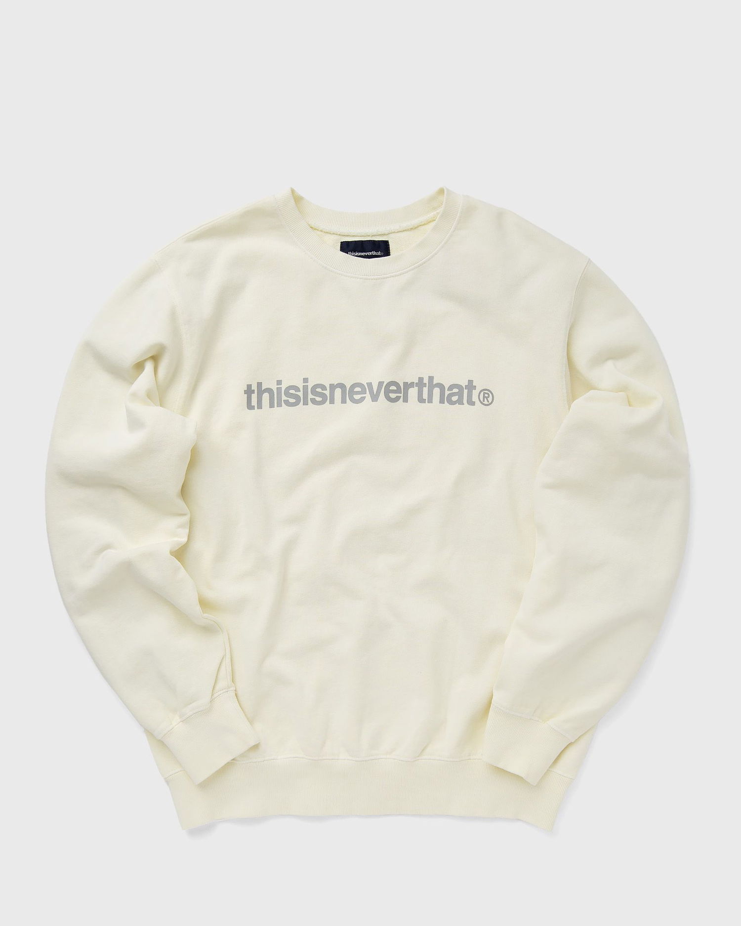 Sweatshirt thisisneverthat T-Logo LT Crewneck Beige | TN240TSWCW01IVR, 0