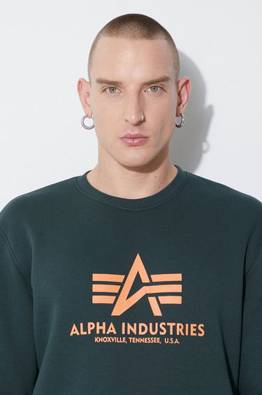 Sweater Alpha Industries Alpha Industries Basic Sweater Grön | 178302.353, 4