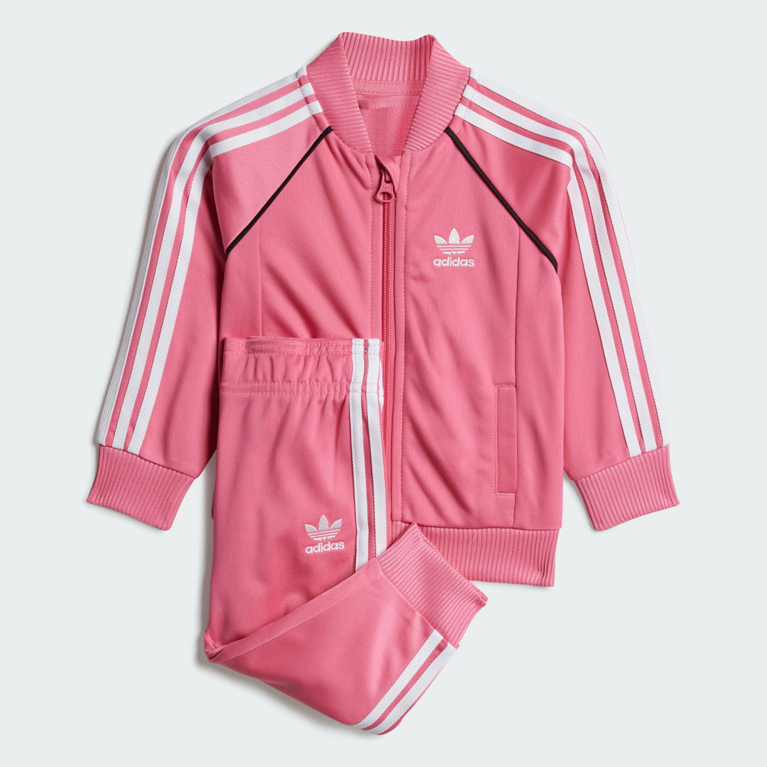 Träningsoverall adidas Performance Adicolor SST Tracksuit Rosa | JY0010, 0