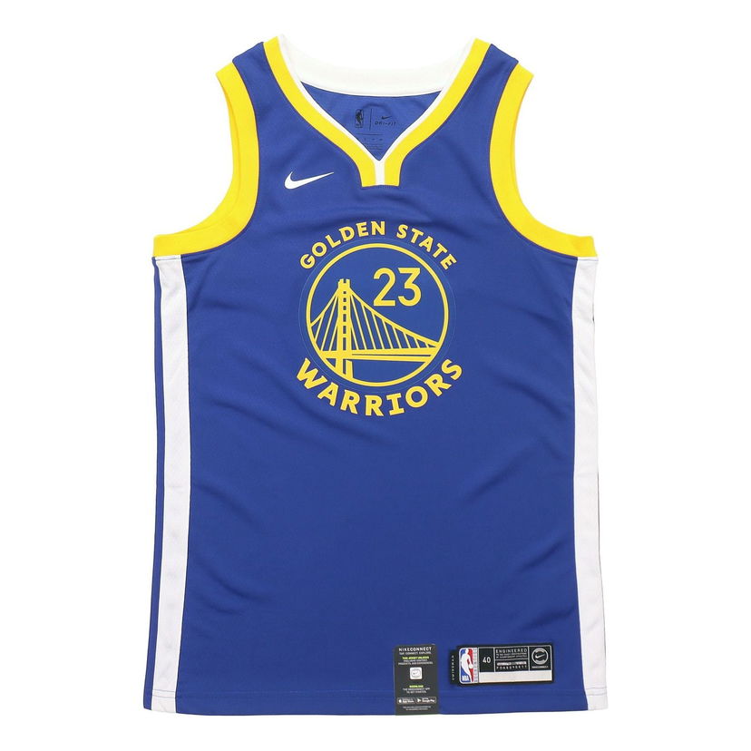 Jersey Nike NBA Icon Edition Golden State Warriors Draymond Green Jersey Blå | AV4947-498