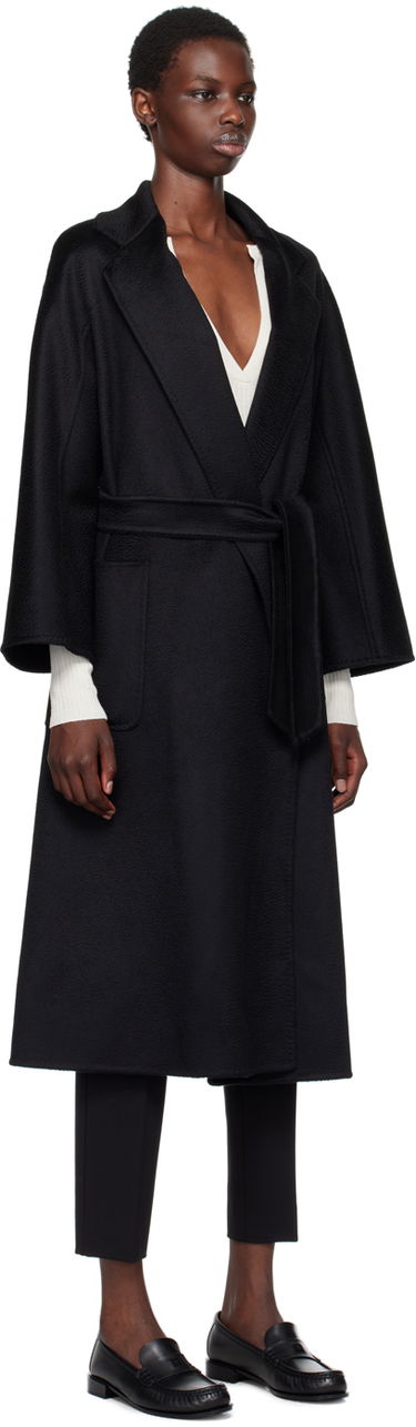 Rockar Max Mara Ludmilla Icon Wrap Coat Svart | 2421016051, 1