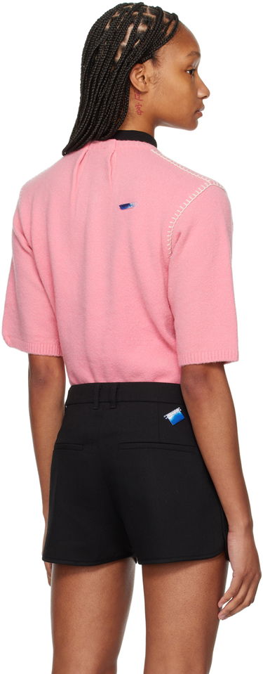 Sweater ADER ERROR Logo Flag Cardigan Rosa | BN01SSKT0702PK, 2