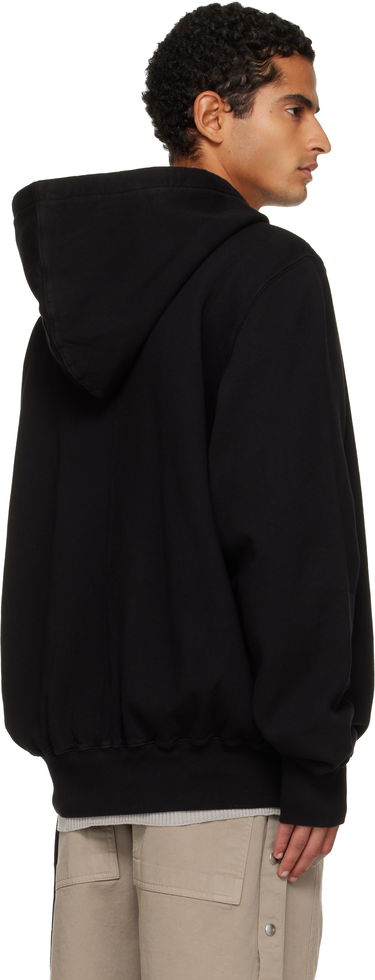 Sweatshirt Rick Owens DRKSHDW Penta Oversized Hoodie Svart | DU02E7262 FEP3P, 2