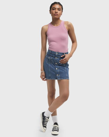 Linne Samsoe Samsoe Alexo Ribbed Tank Top Rosa | F00001111-ORCHID-HAZE, 2