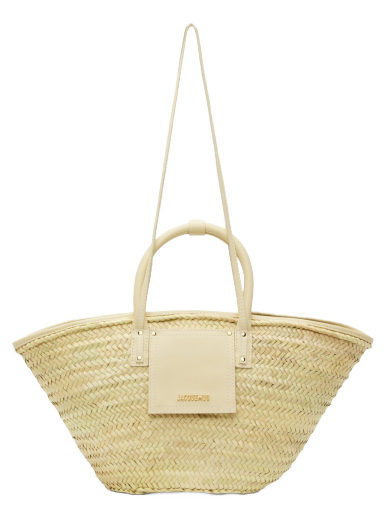 Tygpåse Jacquemus 'Le Panier Soli' Tote Bag Beige | 23E223BA045-3060