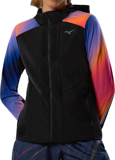 Jacka Mizuno Mizuno Active Alpha Hanabi Hooded Jacket Svart | j2gec702-97, 0