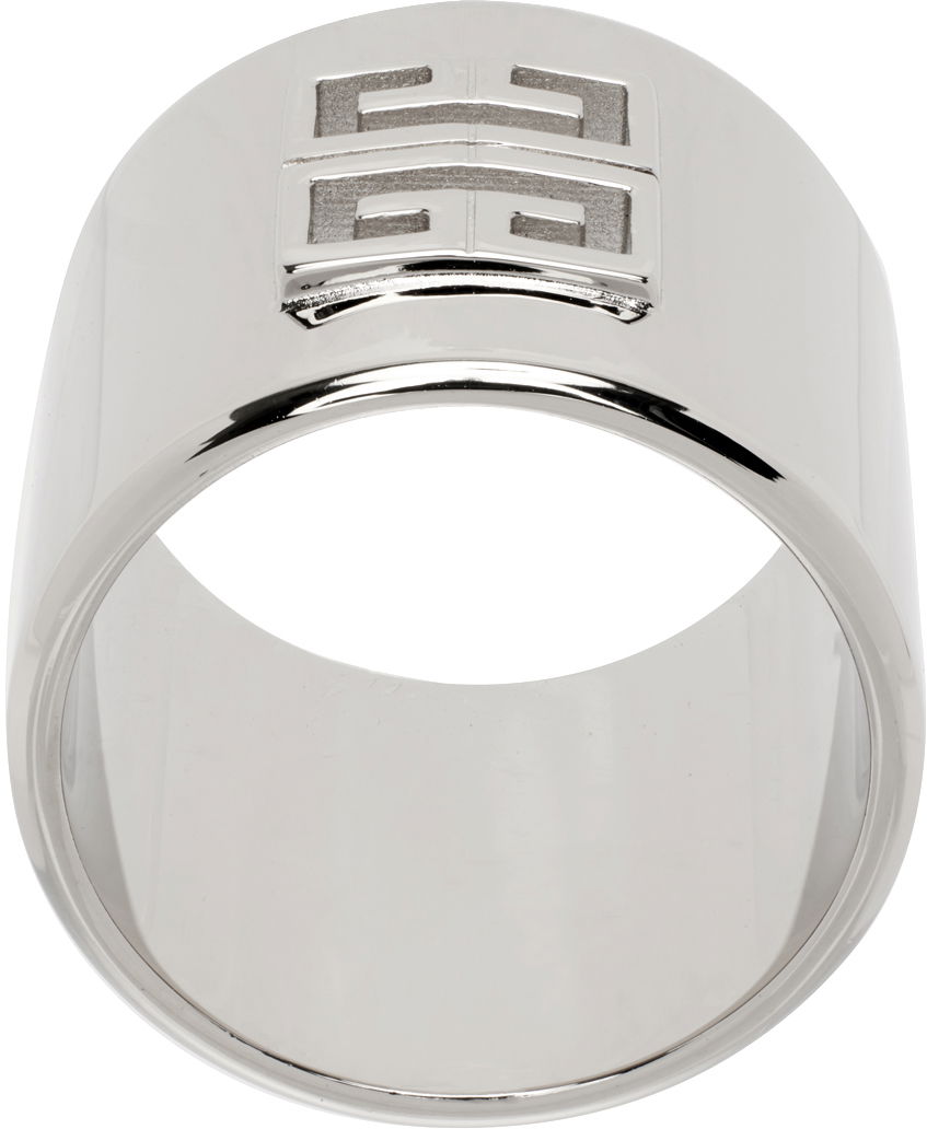 Ringa Givenchy Givenchy 4G Ring Metallisk | BN306NF003, 0