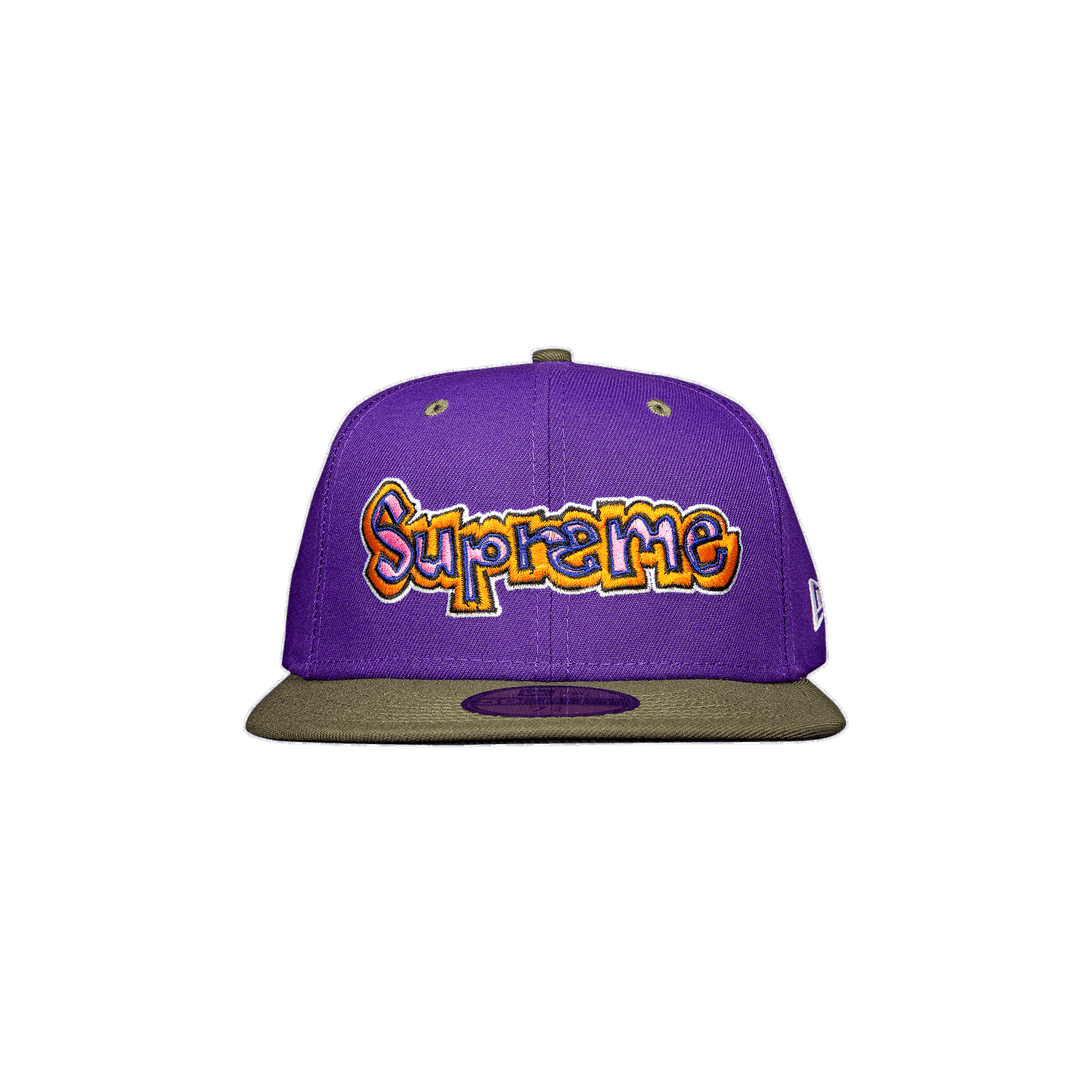 Keps Supreme New Era x Gonz Logo Hat Purpur | SS21H31 PURPLE, 0