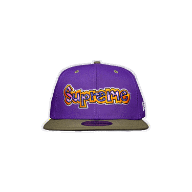 Keps Supreme New Era x Gonz Logo Hat Purpur | SS21H31 PURPLE, 0