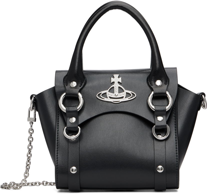Handväska Vivienne Westwood Vivienne Westwood Mini Betty Bag Svart | 48030002W-L003T-