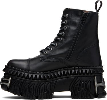 Sneakers och skor VETEMENTS VETEMENTS New Rock Edition Combat Boots Svart | UE64BO220B, 2