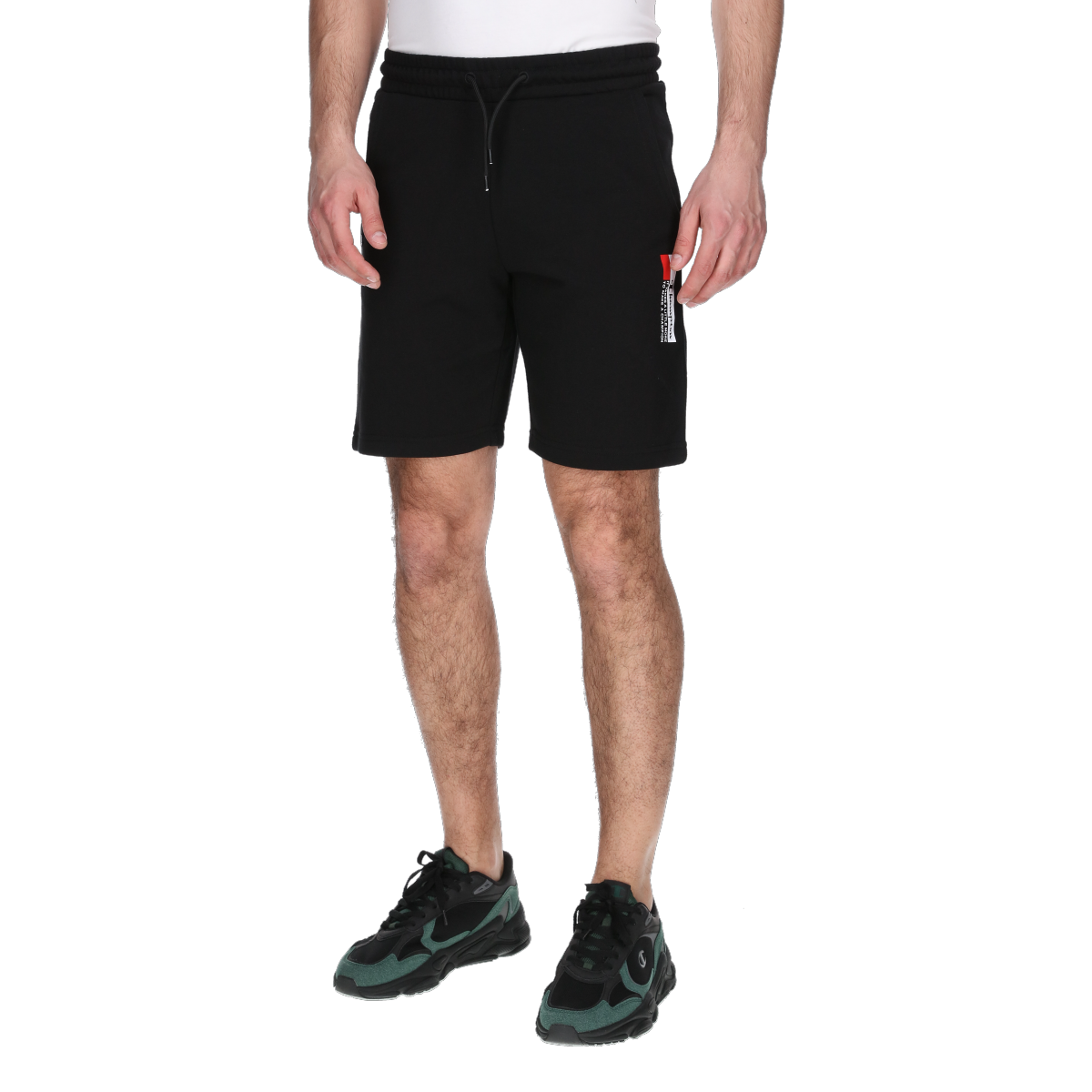 Shorts Champion Drawstring Sweat Shorts Svart | 221513-KK001, 0