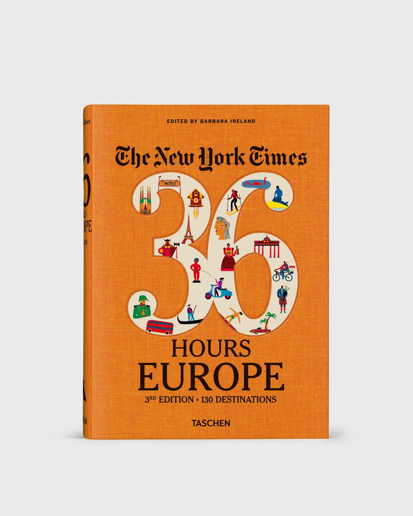 Bok och tidning TASCHEN Books The New York Times 36 Hours. Europe 3rd Edition Orange | 9783836573382