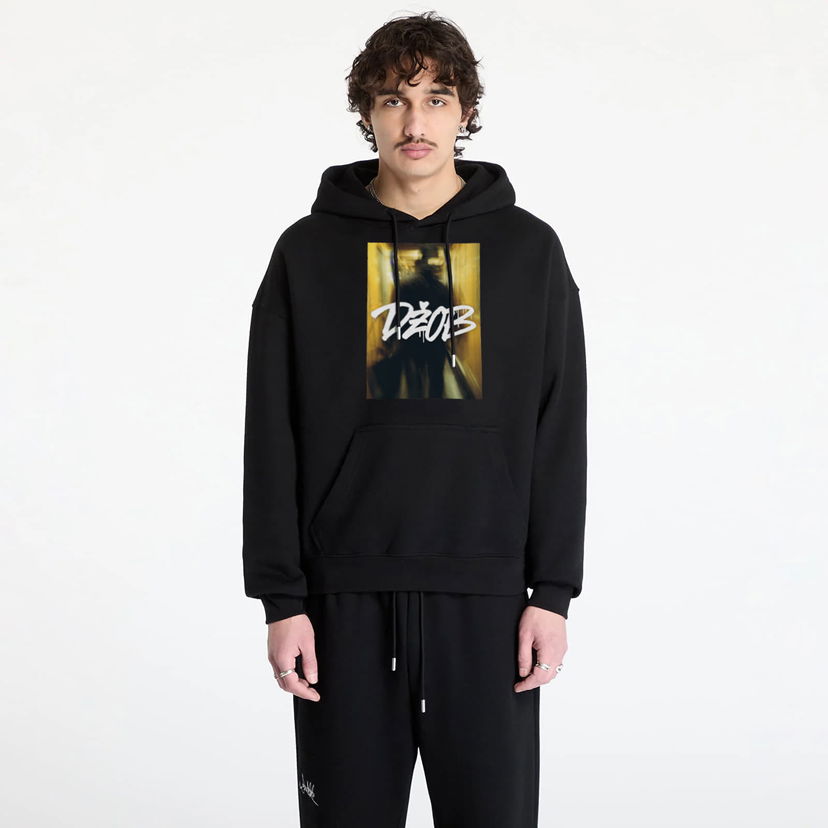 Sweatshirt Footshop FTSHP x Džob Hoodie Svart | FTSHP_546