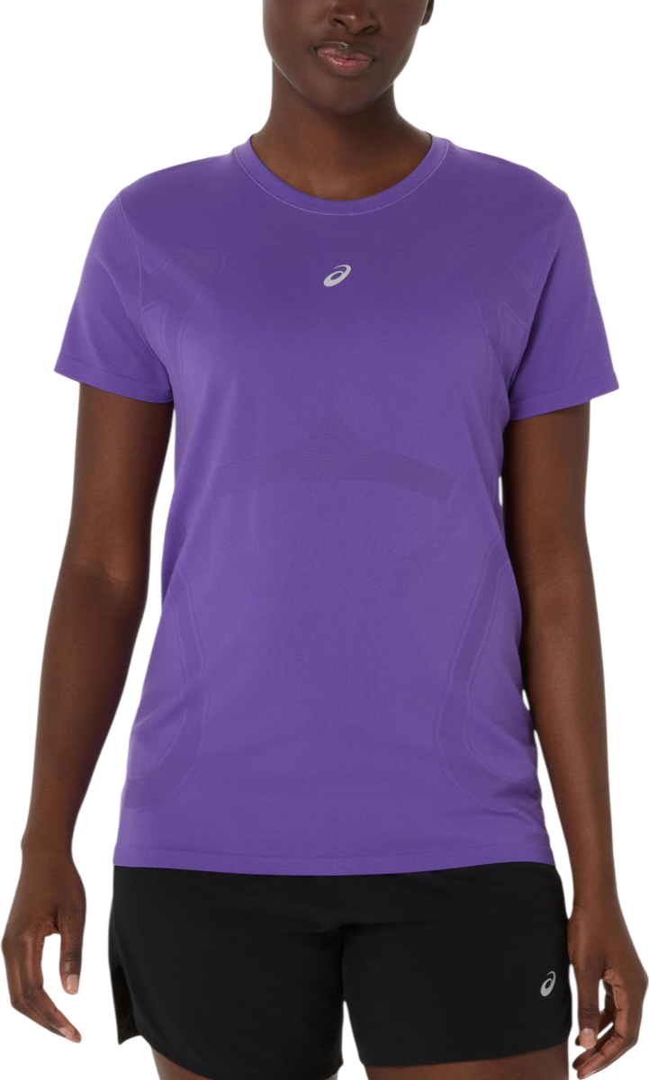 T-shirt Asics Road Seamless Short Sleeve Running T-Shirt Purpur | 2012d292-500