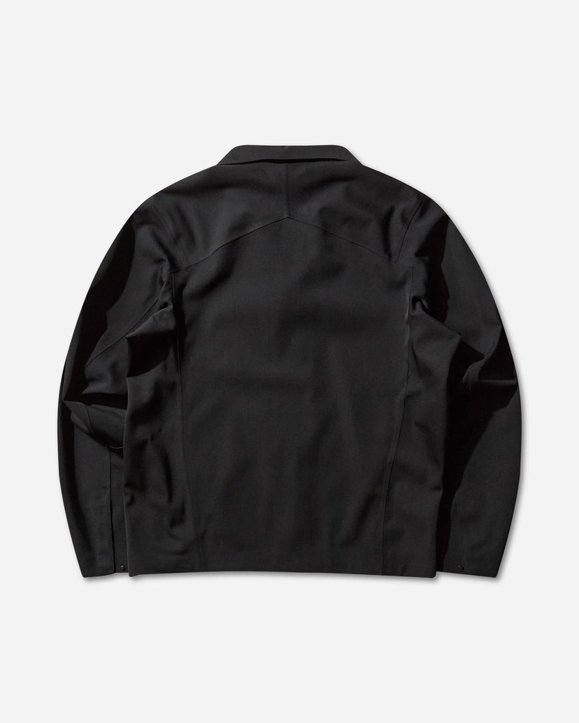 Jacka Arcteryx Voronoi Wool Jacket Svart | X000009959 BLACKHEATHER