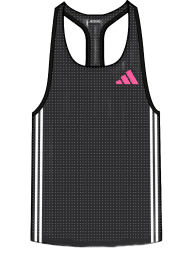 Linne adidas Performance Adizero Promo Tank Top Svart | ik3988