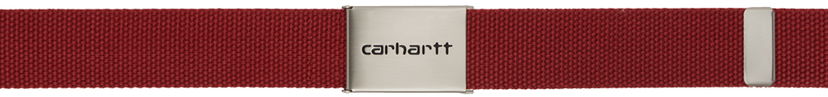 Bälten Carhartt WIP Clip Belt Bourgogne | I019176