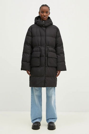 Pufferjacka Samsoe Samsoe Oversized Puffer Jacket Svart | F24300004, 0