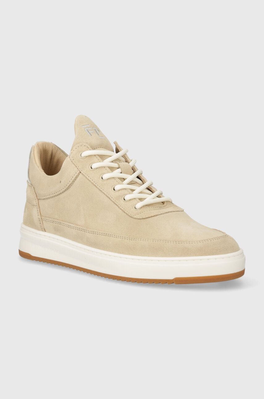 Sneakers och skor Filling Pieces Low Top Ripple Suede Beige | 10122791919, 0