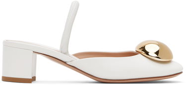 Sneakers och skor Gianvito Rossi Sphera 45 Slingback Pumps Vit | G95456.45RIC.NXF, 0