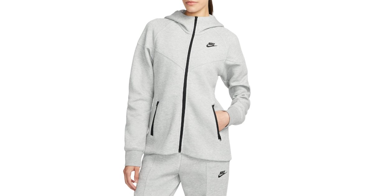 Sweatshirt Nike Tech Fleece Windrunner Grå | fb8338-063, 1