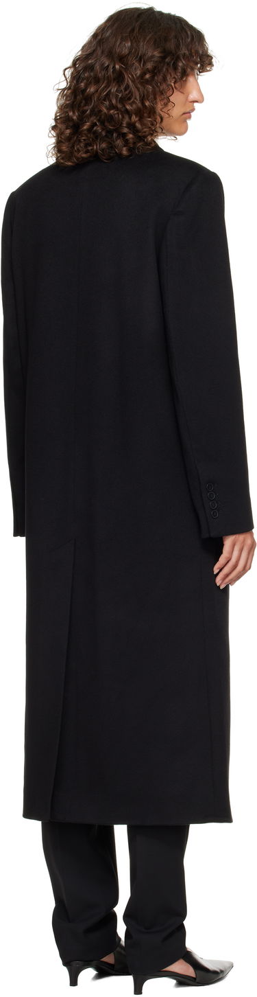 Rockar Loulou de Saison Loulou de Saison Rosco Double Breasted Long Coat Svart | ROSCO, 2