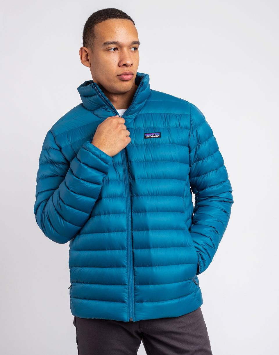 Pufferjacka Patagonia Down Sweater Blå | 84675, 0