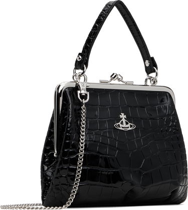 Handväska Vivienne Westwood Vivienne Westwood Granny Frame Bag Svart | 4B010006W-L0098-, 1