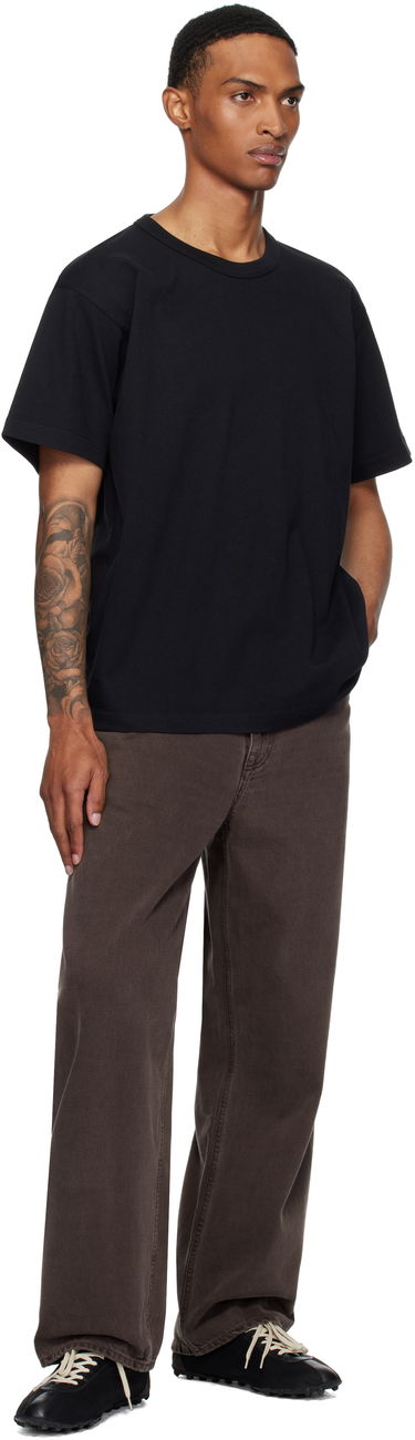 T-shirt NORSE PROJECTS Norse Projects Simony Heavy T-Shirt Svart | N01-0687, 3