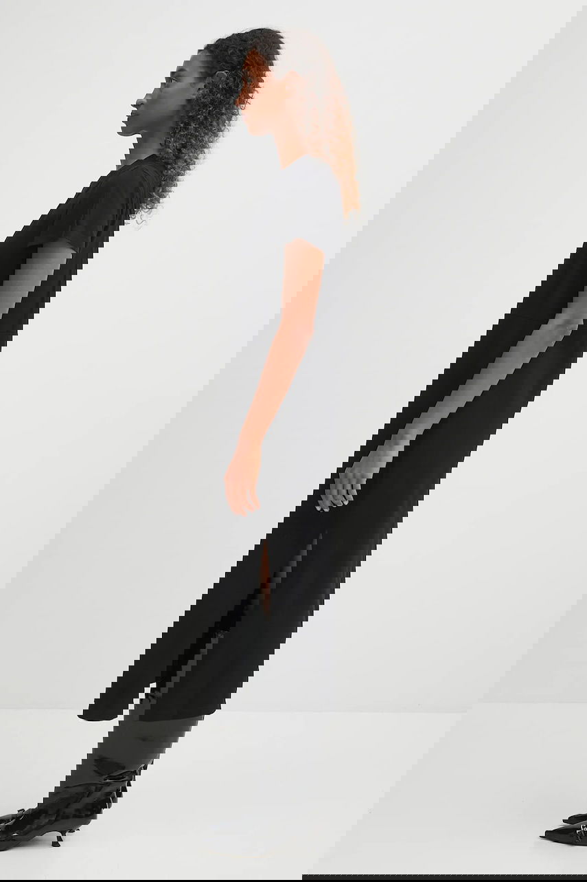 Klä Maison Margiela MM6 Maison Margiela Midi Dress Svart | S52DD0068.M20050.900, 1