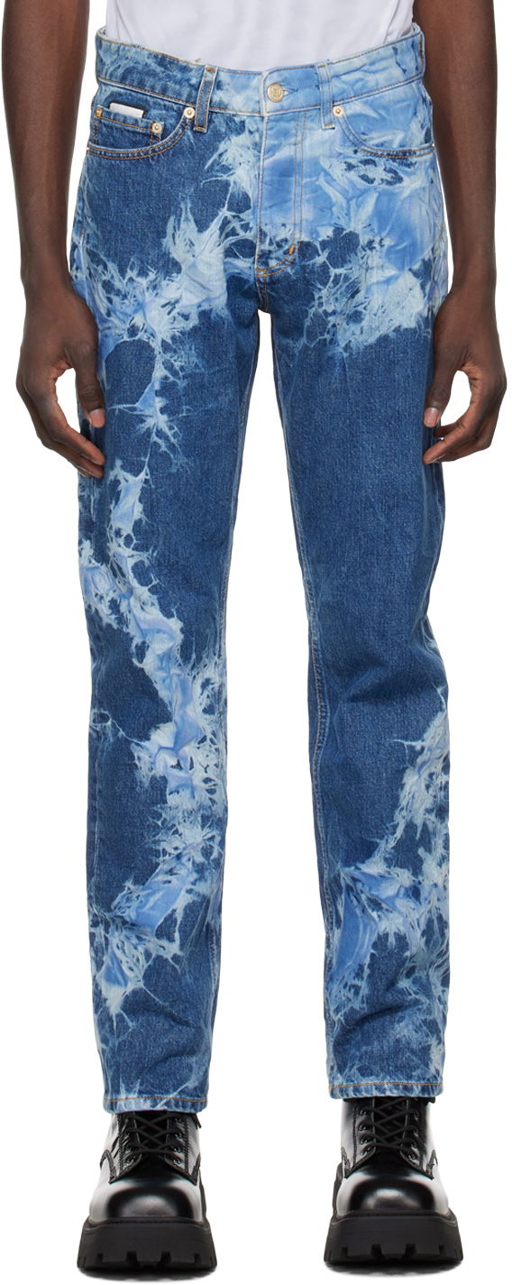 Jeans Eytys Eytys Orion Bleach Wash Denim Jeans Blå | A037011