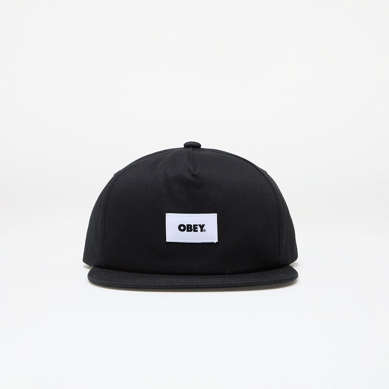 Keps OBEY Bold Label Organic Strapback II Black Universal Svart | 100490095-BLK, 0