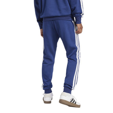 Träningsbyxor adidas Performance 3-Stripes Fleece Track Pants Blå | JD1859, 2