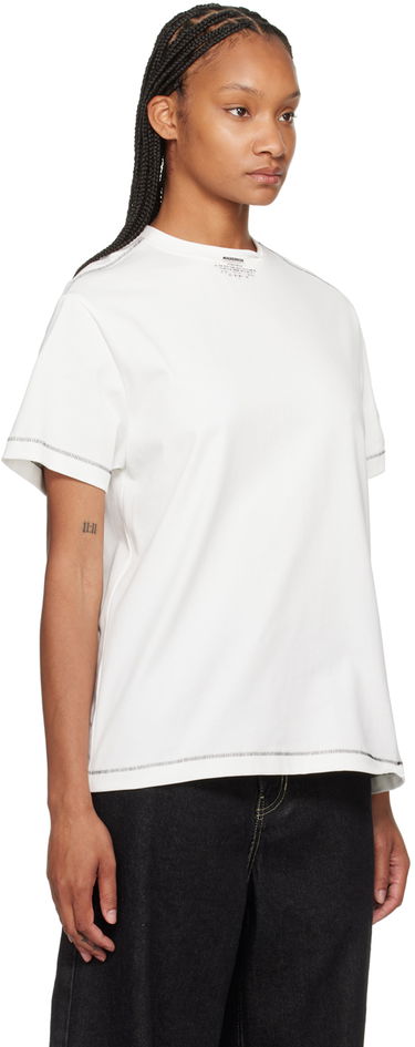 T-shirt ADER ERROR Langle T-Shirt Vit | BN01SSTS0103OW, 1