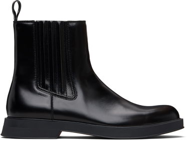 Sneakers och skor BOSS Hugo Embossed-Logo Chelsea Boots Svart | 50552567, 0