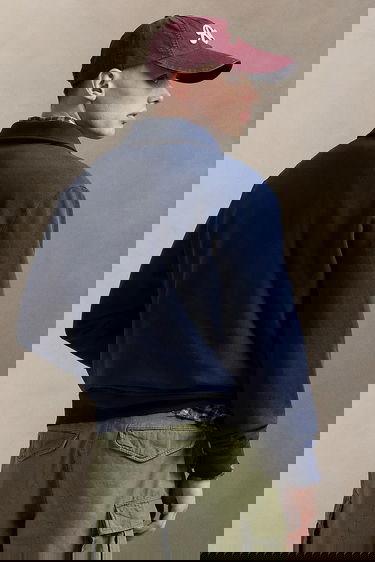 Sweatshirt Polo by Ralph Lauren Polo Ralph Lauren Alumni LXVII Fleece Sweatshirt Mörkblå | 710971834, 1