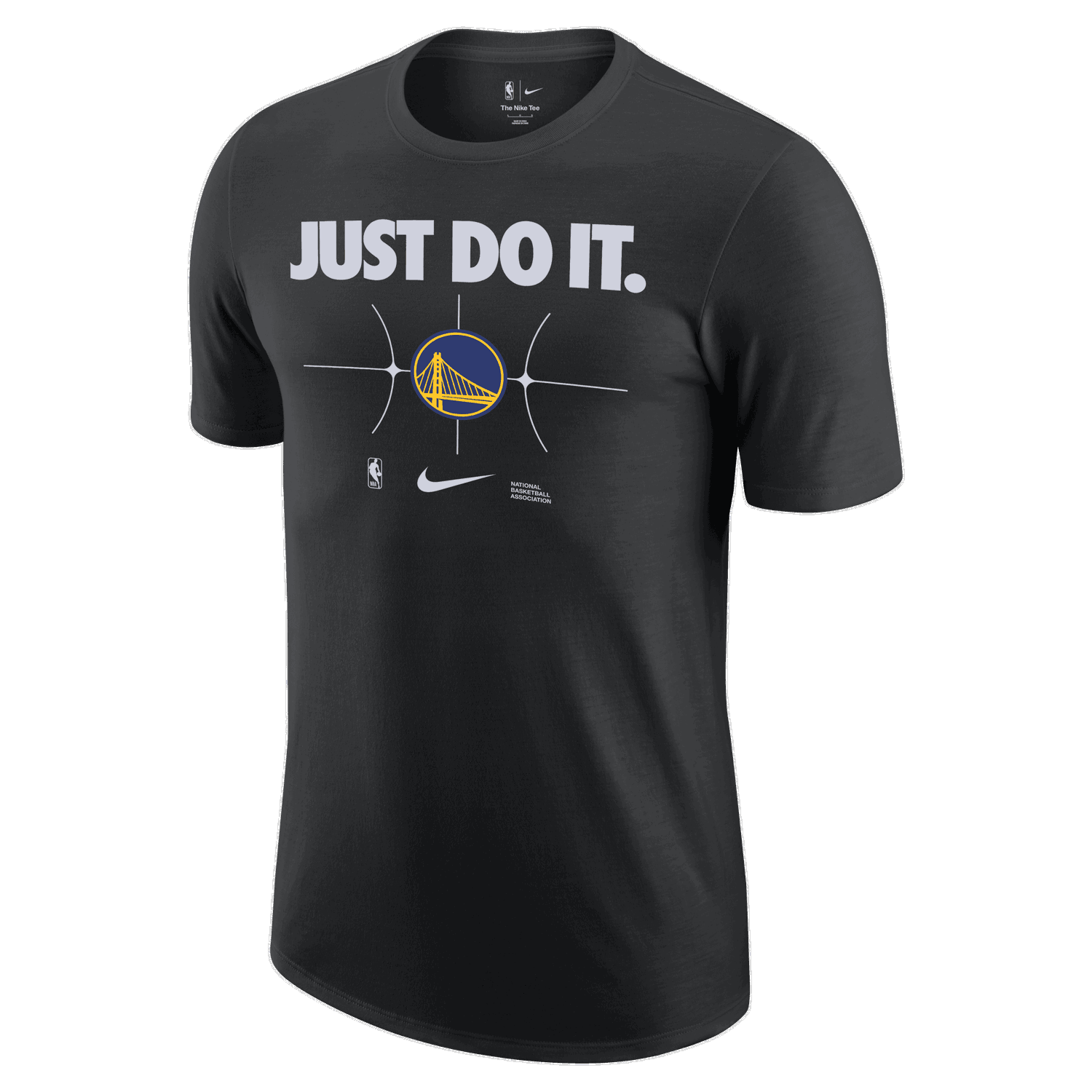 T-shirt Nike NBA Golden State Warriors Essential Svart | FQ6277-010, 0