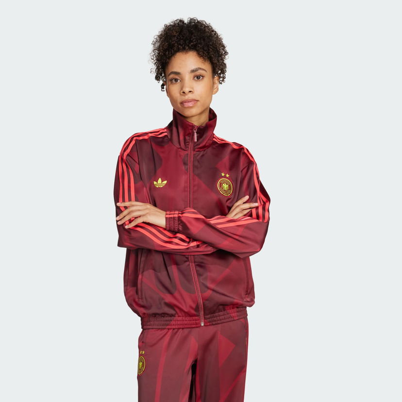 Jacka adidas Performance Germany Track Jacket Röd | JJ0351