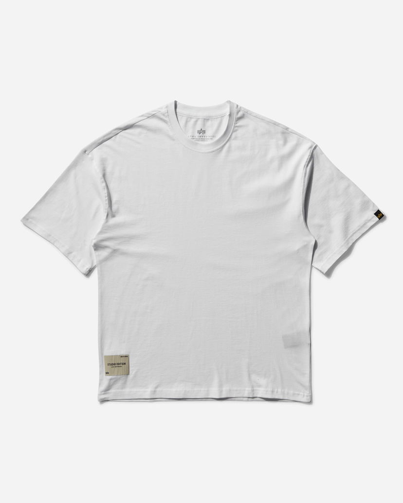 T-shirt Alpha Industries Studio Edition T-Shirt Vit | X156550 09
