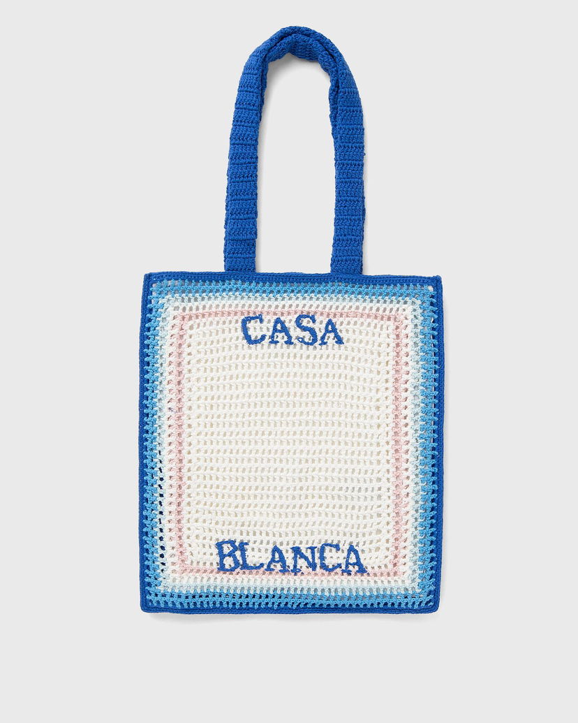 Tygpåse Casablanca Casablanca Crochet Tote Bag Flerfärgad | APS25-BAG-121-01