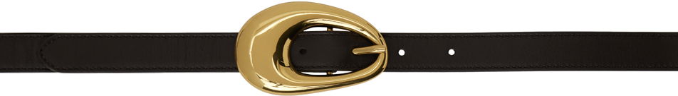 Bälten Bottega Veneta Drop Belt Svart | 741290 VALKO, 0