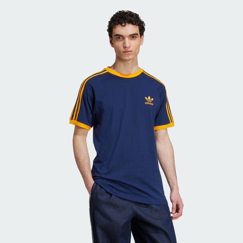 T-shirt adidas Performance Adicolor Classics 3-Stripes Tee Blå | KA0472